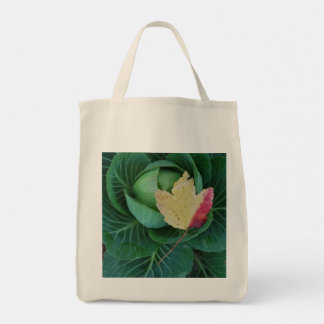 Sac fourre-tout avec chardonneret / Chou avec feui