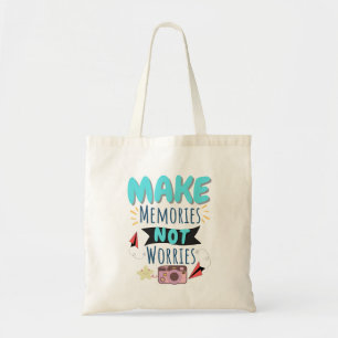Sac fourre-tout avec citation esthétique sur la ph