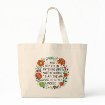 Sac fourre-tout avec Floral II