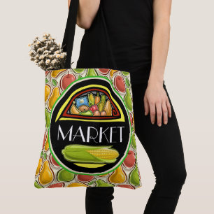 Sac fourre-tout avec impression sur toute la surfa