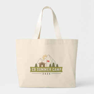 Sac fourre-tout avec logo du camp d'été C9 2026