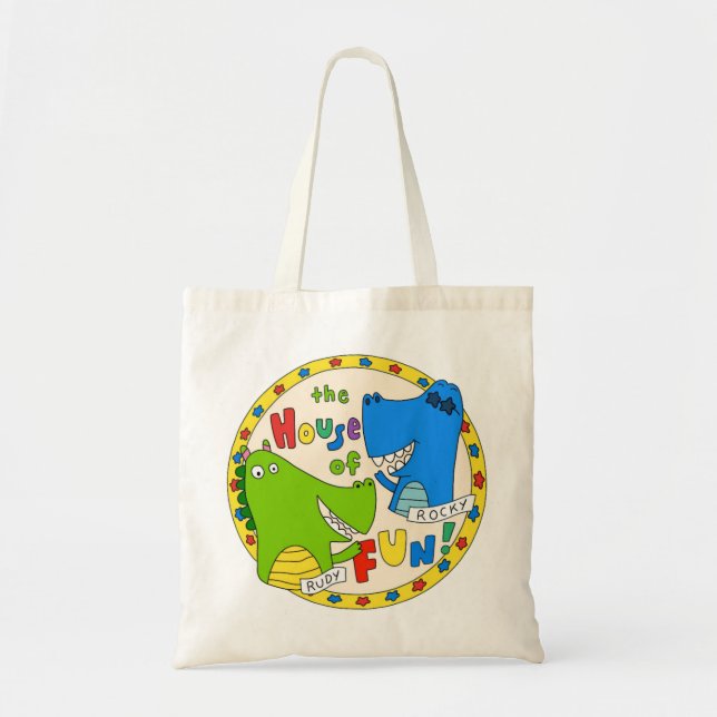 Sac fourre-tout avec logo "House of Fun" (Devant)