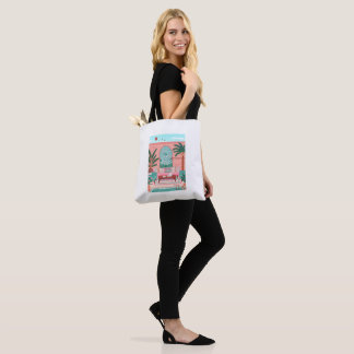 sac fourre-tout avec peinture marakech marocaine