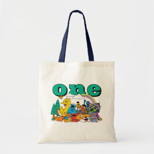 Sac fourre-tout avec personnages de Sesame Street