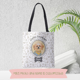 Sac fourre-tout avec Portrait et Nom d'animal de c