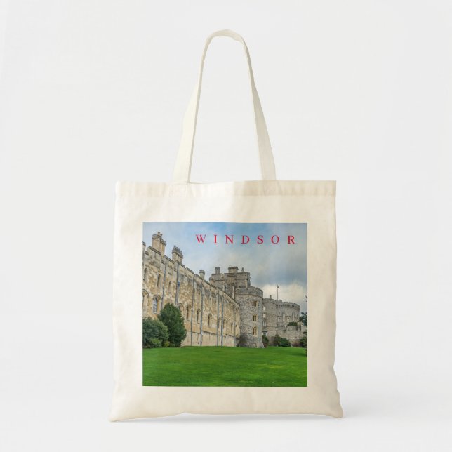 Sac fourre-tout avec vue sur le château de Windsor (Devant)