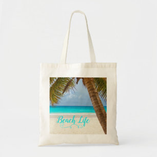 Sac fourre-tout Beach Life - Plage de sable et pal