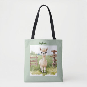 Sac fourre-tout bébé alpaca mignon
