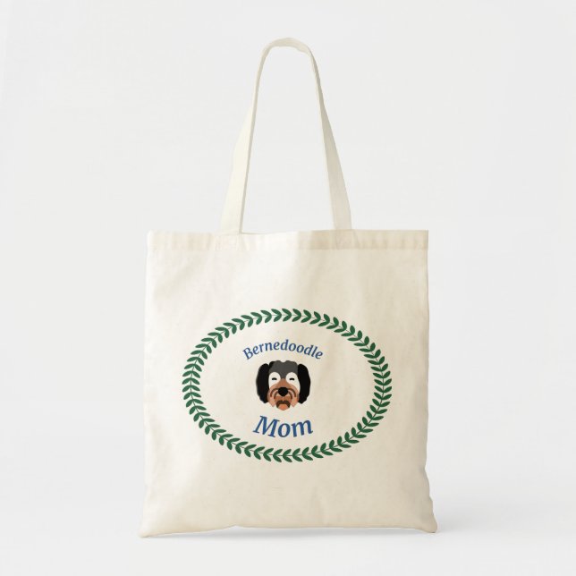 sac fourre-tout "Bernedoodle Mom" (Devant)