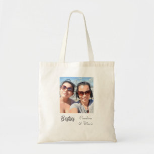 Sac fourre-tout Bestie personnalisé avec photo per