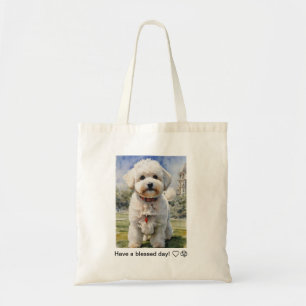 Sac fourre-tout   Bichon Frise   Avoir une journée