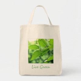 sac fourre-tout bio en toile "verte en direct"