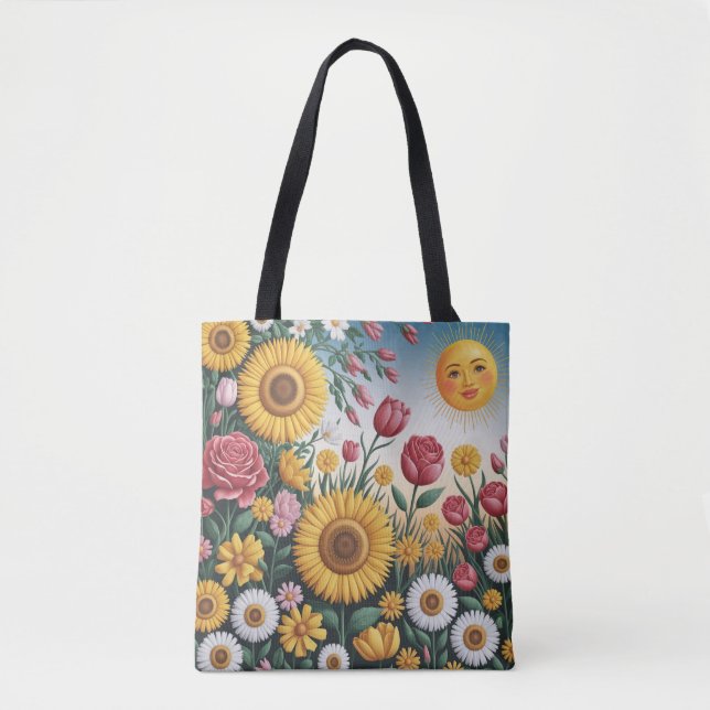Sac fourre-tout Bliss Jardin Bissed Soleil (Devant)