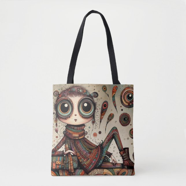 sac fourre-tout "Boho Daydreamer" par DAKimage (Devant)