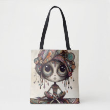 sac fourre-tout "Boho Gaze" par DAKimage