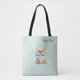 Sac fourre-tout boîte cadeau de Noël
