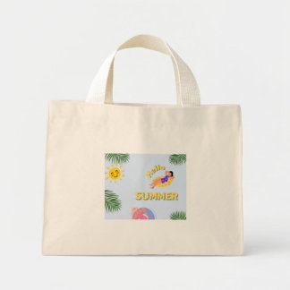 Sac fourre-tout Bonjour l'été