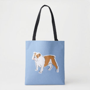 Sac fourre-tout britannique à bouledogue