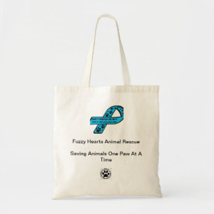 Sac fourre-tout brouillé à coeurs