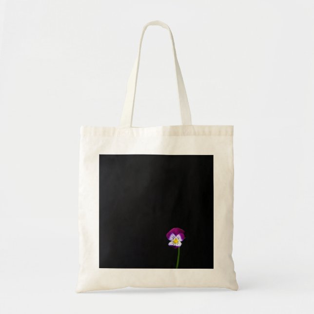 Sac fourre-tout btcn Violet Flower (Devant)