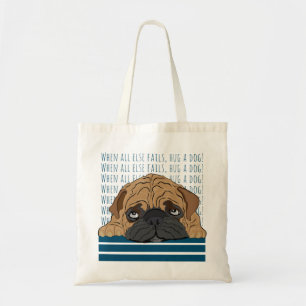 Sac fourre-tout budgétaire "Accrochez un chien" Bu