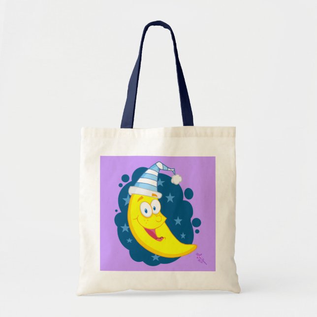 Sac fourre-tout budgétaire Sleepy Moon (Devant)
