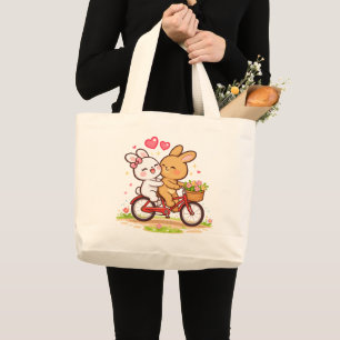 Sac fourre-tout Bunny Love Bike