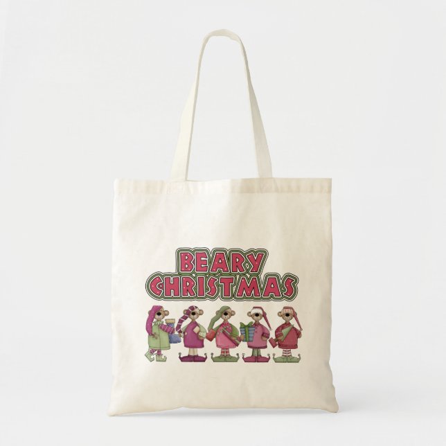 Sac fourre-tout cadeau de Noël Beary (Devant)