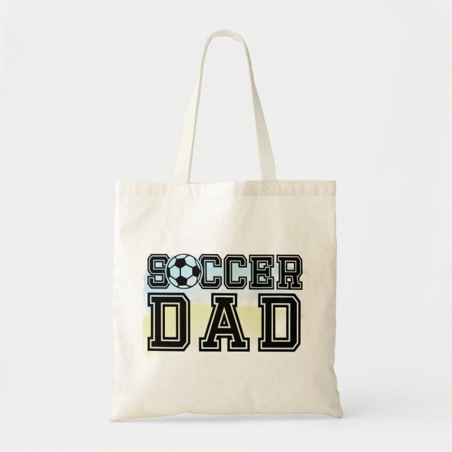 Sac fourre-tout cadeau père de football pour papa (Devant)