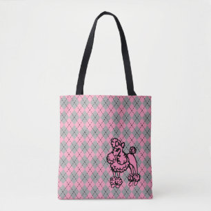 Sac fourre-tout cadeau pour femme Poodle français