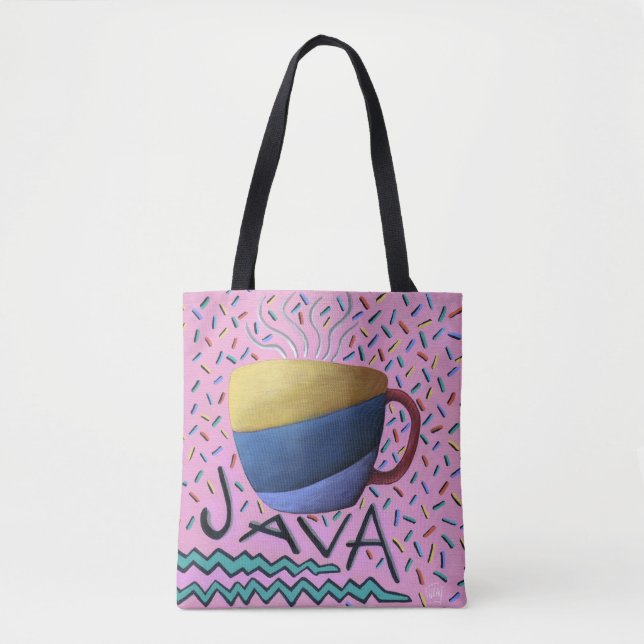 Sac fourre-tout café Java (Devant)