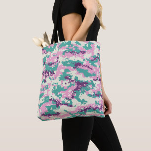 Sac fourre-tout Camo Rose Stylish Tout-En-Tout