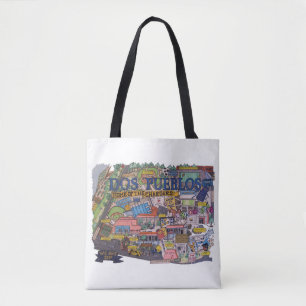 Sac fourre-tout Carte Dos Pueblos