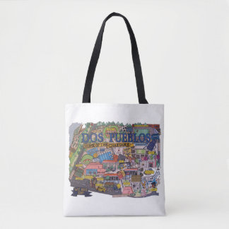 Sac fourre-tout Carte Dos Pueblos