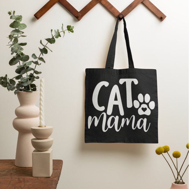 Sac fourre-tout Cat Mama (Créateur téléchargé)
