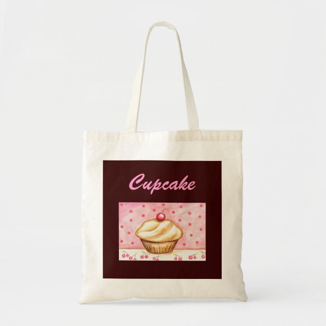 Sac fourre-tout Cerry Cupcake (Devant)