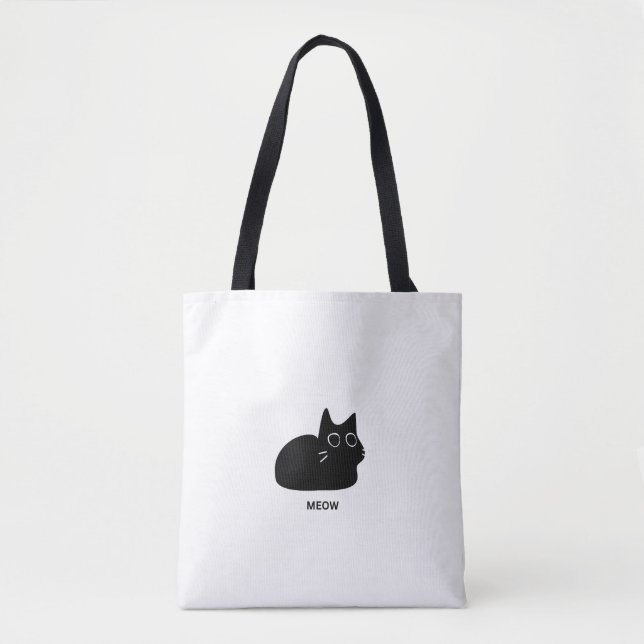 sac fourre-tout chat (Devant)