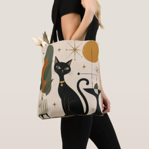 Sac fourre-tout chat Mid-Century