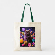 Sac fourre-tout chat mignon