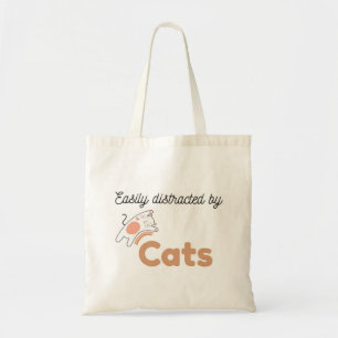 Sac fourre-tout chat mignon facilement distrait pa