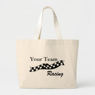 Sac fourre-tout Checkered à équipe de course