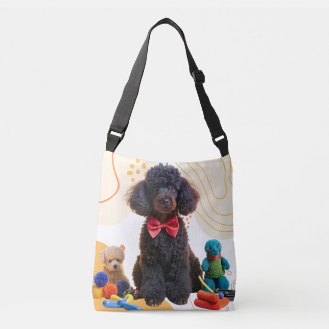 Sac fourre-tout Chenille aux canicules noires (Devant)