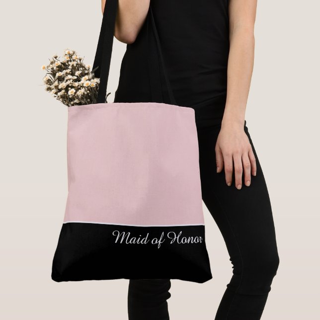 Sac fourre-tout chic de demoiselle d'honneur (De près)