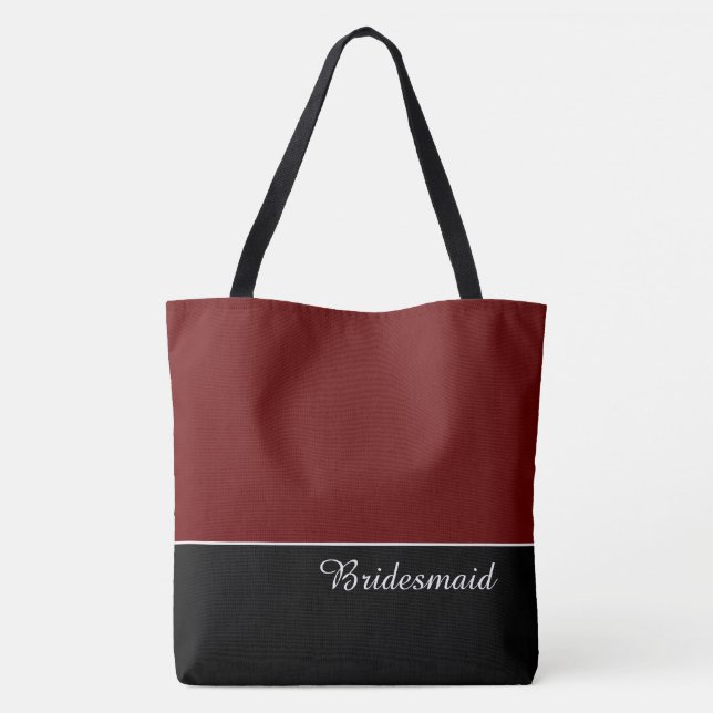 Sac fourre-tout chic pour demoiselle d'honneur (Dos)