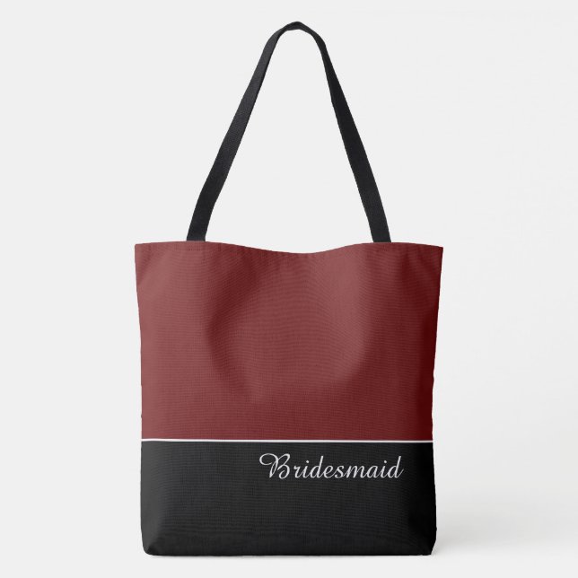 Sac fourre-tout chic pour demoiselle d'honneur (Dos)