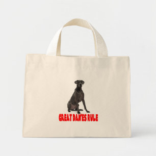 Sac fourre-tout Chien chiot Grand Danois d'amour