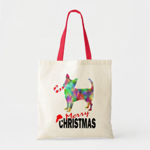 Sac fourre-tout Chihuahua et Canne de bonbon Joyeu