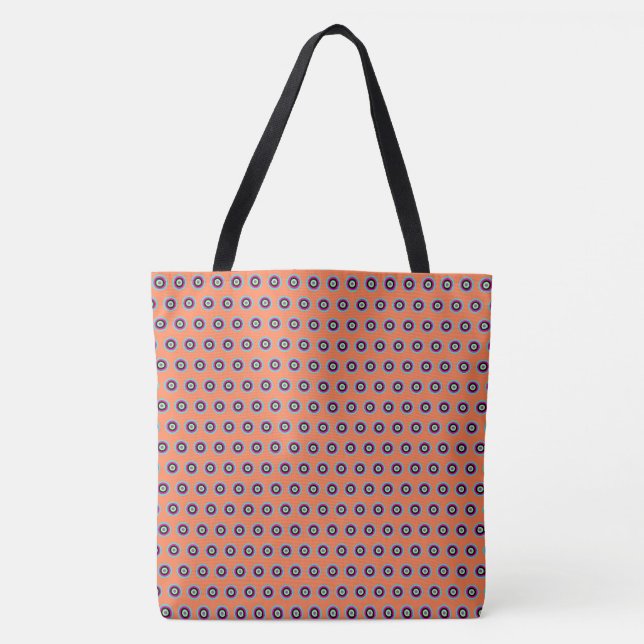 Sac fourre-tout circulaire géométrique - élégant e (Devant)