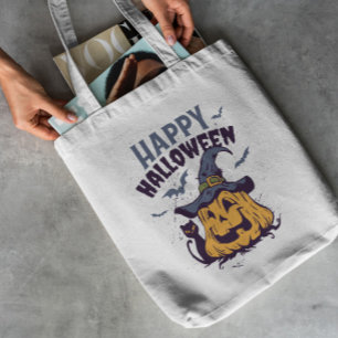 Sac fourre-tout Citrouille d'Halloween