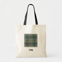 Sac fourre-tout Clan Craig Tartan